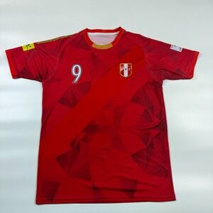 FPF Peru National Team Soccer Jersey Mens World Cup Russia 2018 Jonathan Dean #9